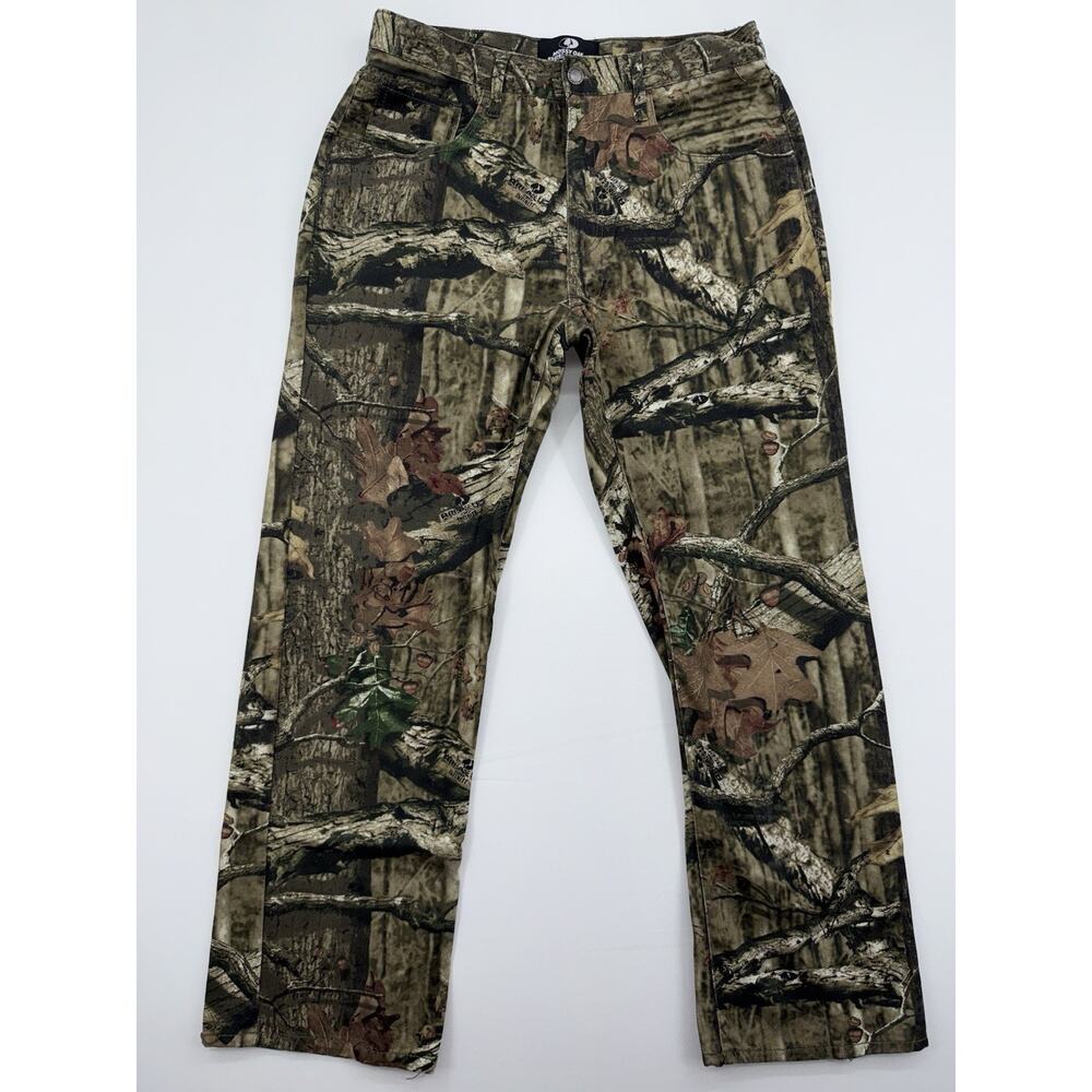 Realtree Camo Pants Men 32x32 Mossyoak Breakup Infinity Cotton Denim Camouflage